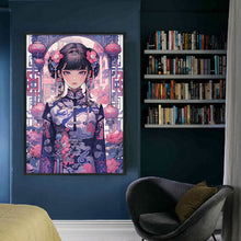 Load image into Gallery viewer, Huancan - Ancient Style Girl - 45*65CM 11CT 3 Stamped Cross Stitch
