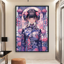 Load image into Gallery viewer, Huancan - Ancient Style Girl - 45*65CM 11CT 3 Stamped Cross Stitch

