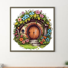 Load image into Gallery viewer, Flower Cottage 40*40CM(Canvas) Full Round Drill Diamond Painting

