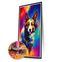 Load image into Gallery viewer, Dog 40*70CM(Canvas) Full Round Drill Diamond Painting
