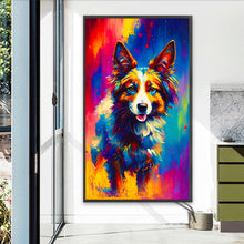 Load image into Gallery viewer, Dog 40*70CM(Canvas) Full Round Drill Diamond Painting
