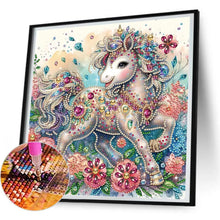 Load image into Gallery viewer, Gorgeous Horse 30*30CM(Canvas) Partial Special Shaped Drill Diamond Painting
