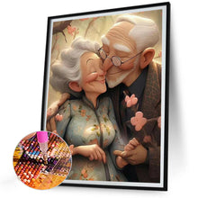 Load image into Gallery viewer, Elderly Couple 30*40CM(Canvas) Full Round Drill Diamond Painting
