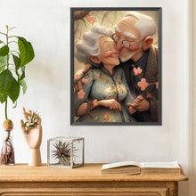 Load image into Gallery viewer, Elderly Couple 30*40CM(Canvas) Full Round Drill Diamond Painting
