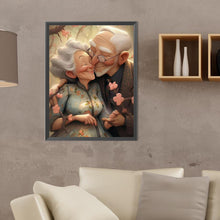 Load image into Gallery viewer, Elderly Couple 30*40CM(Canvas) Full Round Drill Diamond Painting
