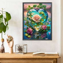 Load image into Gallery viewer, Dreamlike Roses 30*40CM(Canvas) Full Round Drill Diamond Painting
