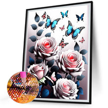 Load image into Gallery viewer, Dreamlike Roses 30*40CM(Canvas) Full Round Drill Diamond Painting

