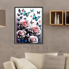 Load image into Gallery viewer, Dreamlike Roses 30*40CM(Canvas) Full Round Drill Diamond Painting
