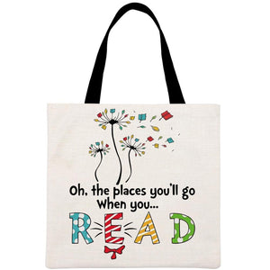 Canvas Bag-Reading 40*40CM