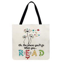 Load image into Gallery viewer, Canvas Bag-Reading 40*40CM
