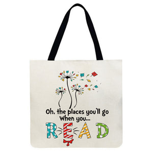 Canvas Bag-Reading 40*40CM