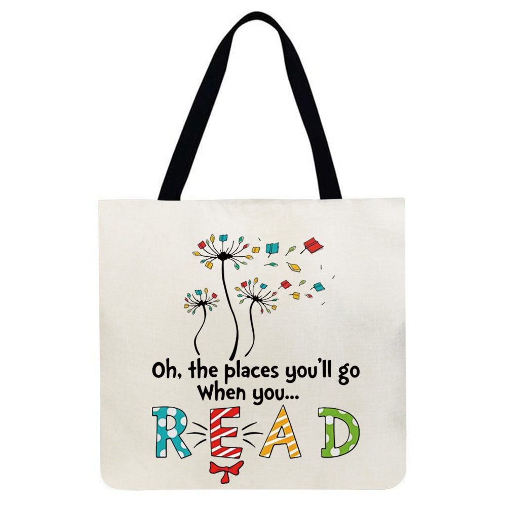 Canvas Bag-Reading 40*40CM