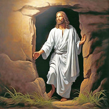 Load image into Gallery viewer, Jesus 30*30CM(Canvas) Full Round Drill Diamond Painting
