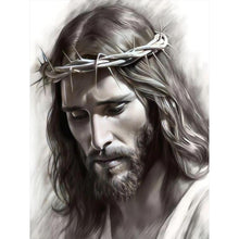 Load image into Gallery viewer, Jesus 30*40CM(Canvas) Full Round Drill Diamond Painting
