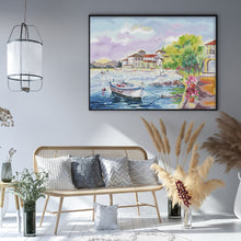 Load image into Gallery viewer, Joy Sunday - Seaside Six - 38*30CM 14CT 2 Stamped Cross Stitch
