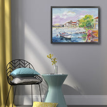 Load image into Gallery viewer, Joy Sunday - Seaside Six - 38*30CM 14CT 2 Stamped Cross Stitch
