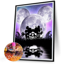 Load image into Gallery viewer, Silhouette - Mickey Mouse 30*40CM(Canvas) Full Round Drill Diamond Painting
