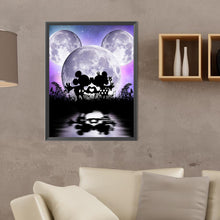 Load image into Gallery viewer, Silhouette - Mickey Mouse 30*40CM(Canvas) Full Round Drill Diamond Painting
