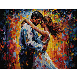 Joy Sunday - Love - 63*52CM 14CT 2 Stamped Cross Stitch