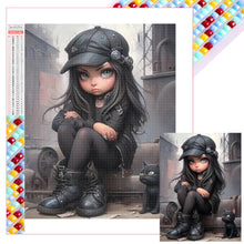 Load image into Gallery viewer, Cute Girl 30*40CM(Picture) Full Square Drill Diamond Painting
