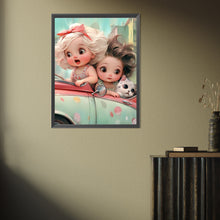 Load image into Gallery viewer, Cute Girl 30*40CM(Picture) Full Square Drill Diamond Painting
