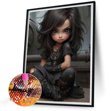 Load image into Gallery viewer, Cute Girl 30*40CM(Picture) Full Square Drill Diamond Painting
