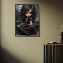 Load image into Gallery viewer, Cute Girl 30*40CM(Picture) Full Square Drill Diamond Painting
