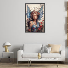 Load image into Gallery viewer, Butterfly Girl 40*60CM(Picture) Full Round Drill Diamond Painting
