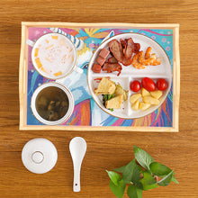 Load image into Gallery viewer, Diamond Painting Dinning Table Tray with Handle for Serving Food (Unicorn)
