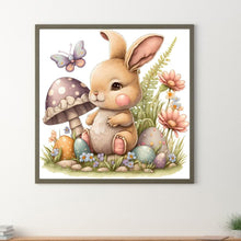 Load image into Gallery viewer, Bunny Rabbit 30*30CM(Canvas) Full Round Drill Diamond Painting
