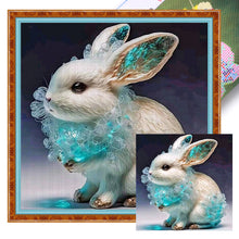 Load image into Gallery viewer, Huancan - Zodiac Signs - Rabbit - 40*40CM 11CT 3 Stamped Cross Stitch
