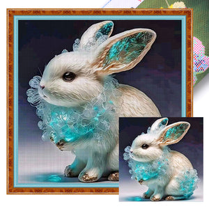 Huancan - Zodiac Signs - Rabbit - 40*40CM 11CT 3 Stamped Cross Stitch
