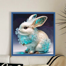 Load image into Gallery viewer, Huancan - Zodiac Signs - Rabbit - 40*40CM 11CT 3 Stamped Cross Stitch
