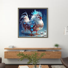 Load image into Gallery viewer, Huancan - Zodiac Signs - Chicken - 40*40CM 11CT 3 Stamped Cross Stitch
