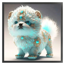 Load image into Gallery viewer, Huancan - Zodiac Signs - Dog - 40*40CM 11CT 3 Stamped Cross Stitch
