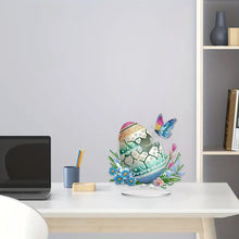 Load image into Gallery viewer, Acrylic Easter Egg Diamond Painting Tabletop Ornament Kit for Home Office Decor
