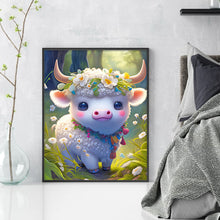 Load image into Gallery viewer, Yishu - Zodiac Signs - Ox - 40*50CM 11CT 3 Stamped Cross Stitch
