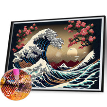 Load image into Gallery viewer, Ukiyo-E Ocean Waves 50*40CM(Canvas) Full Square Drill Diamond Painting

