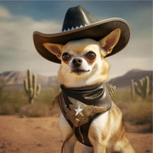 Load image into Gallery viewer, Cool Desert Cowboy Dog 30*30CM(Canvas) Full Round Drill Diamond Painting
