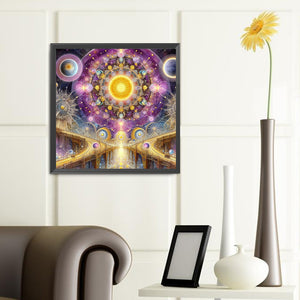 City'S End 40*40CM(Canvas) Full Round Drill Diamond Painting