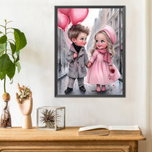 Load image into Gallery viewer, Sweet Couple 30*40CM(Canvas) Full Round Drill Diamond Painting
