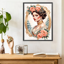 Load image into Gallery viewer, Noblewoman 30*40CM(Canvas) Full Round Drill Diamond Painting
