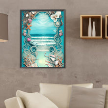 Load image into Gallery viewer, Seashells On The Beach 30*40CM(Canvas) Full Square Drill Diamond Painting
