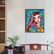 Load image into Gallery viewer, Girl 40*50CM(Canvas) Full Round Drill Diamond Painting
