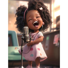 Load image into Gallery viewer, Little Girl 30*40CM(Picture) Full Square Drill Diamond Painting
