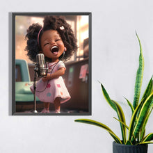 Load image into Gallery viewer, Little Girl 30*40CM(Picture) Full Square Drill Diamond Painting
