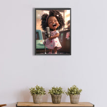 Load image into Gallery viewer, Little Girl 30*40CM(Picture) Full Square Drill Diamond Painting
