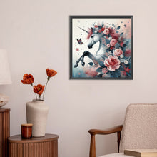 Load image into Gallery viewer, Unicorn 30*30CM(Canvas) Full Round Drill Diamond Painting

