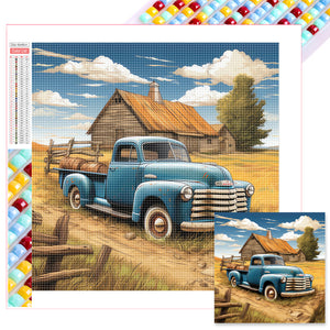 Farm Life 40*40CM(Picture) Full Square Drill Diamond Painting