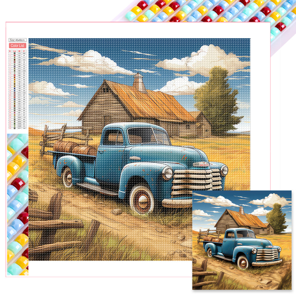 Farm Life 40*40CM(Picture) Full Square Drill Diamond Painting